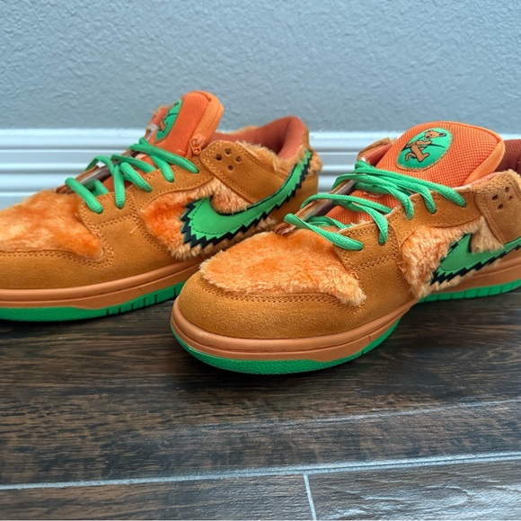orange bear dunks